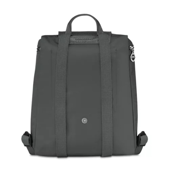 NEW Longchamp Le Pliage Small Canvas Backback- Grey - Picture 4 of 10